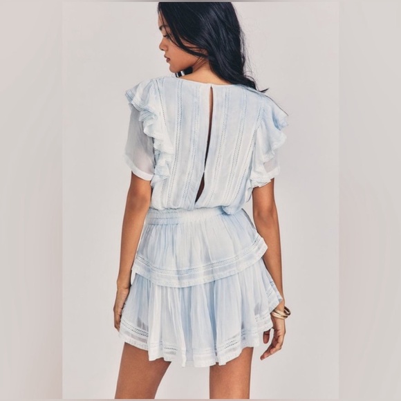 LOVE SHACK FANCY DRESS - Natasha Heritage Mini Dress - Picture 3 of 3